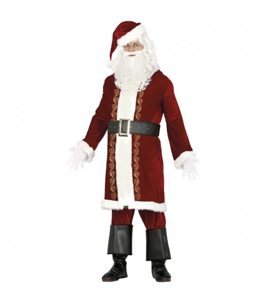 Costume Père Noël avec manteau homme