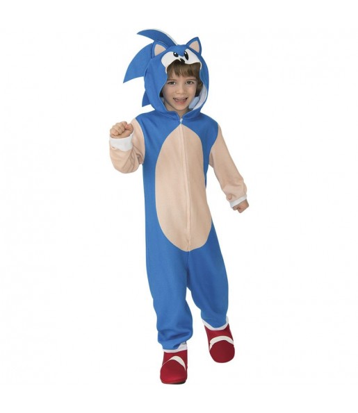 Costume Sonic deluxe garçon