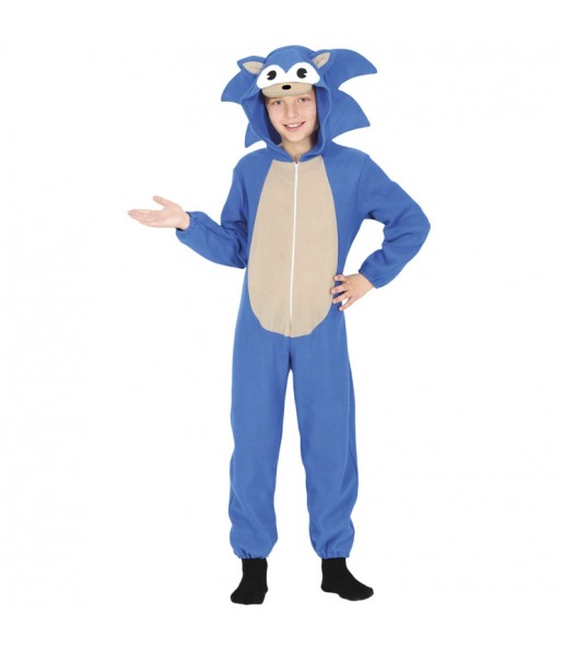Costume Sonic Kigurumi garçon
