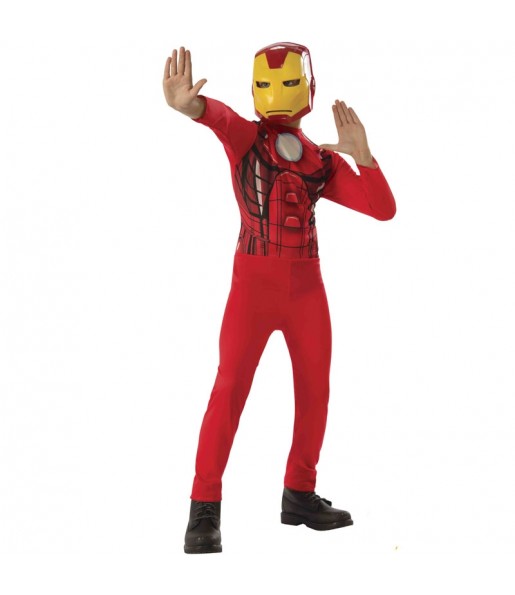 Costume Super-héros Iron Man classique garçon