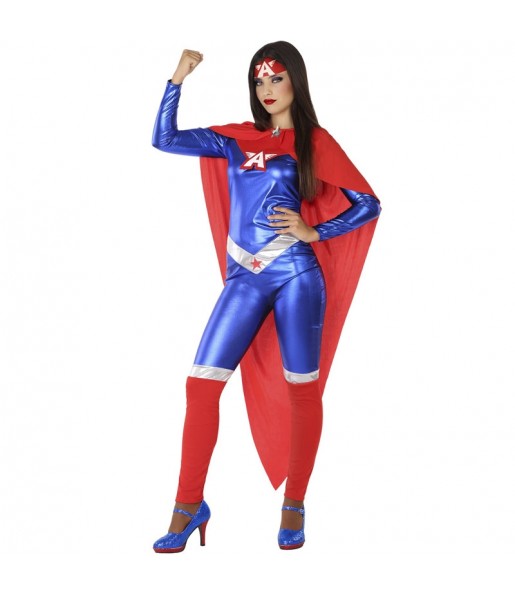 Déguisement Super-héroïne America pour Femme【Achat en ligne】