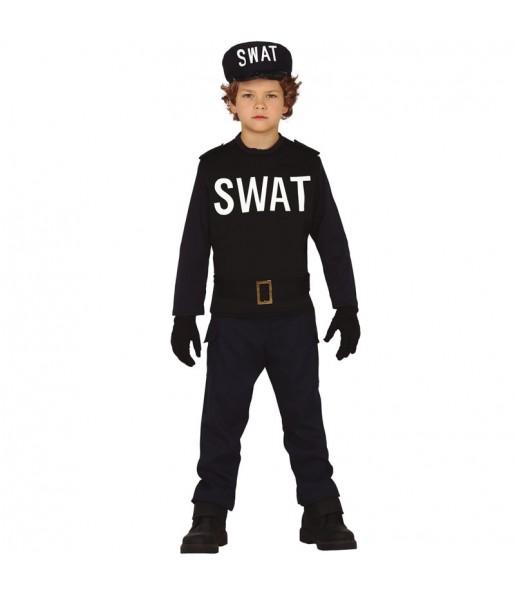Déguisement SWAT antiémeute garçon