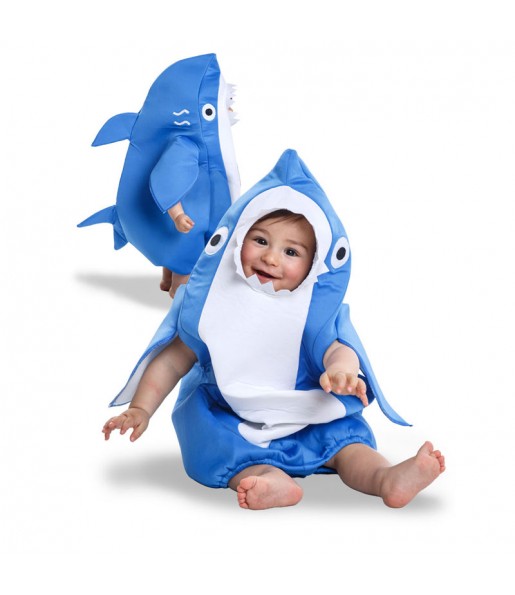 Déguisement Requin Bleu bébé
