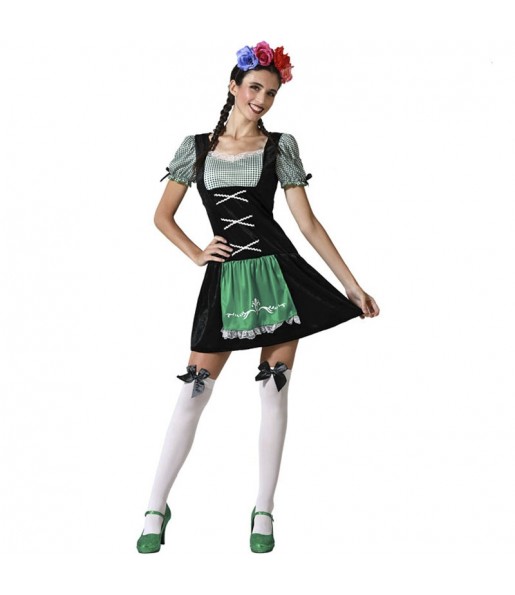 Costume Tyrolienne Oktoberfest noire femme