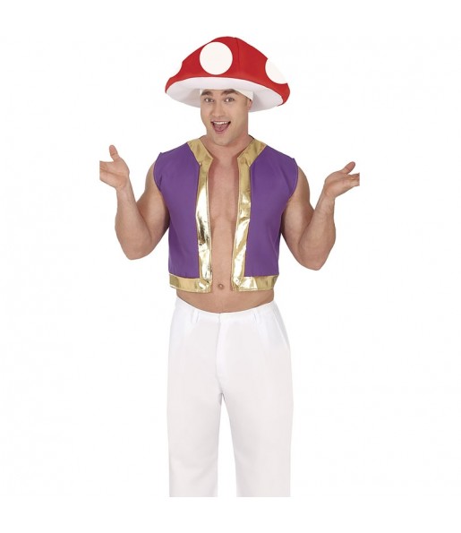 Costume pour homme Toad de Super Mario