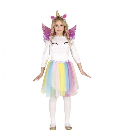 Costume Licorne Rainbow fille