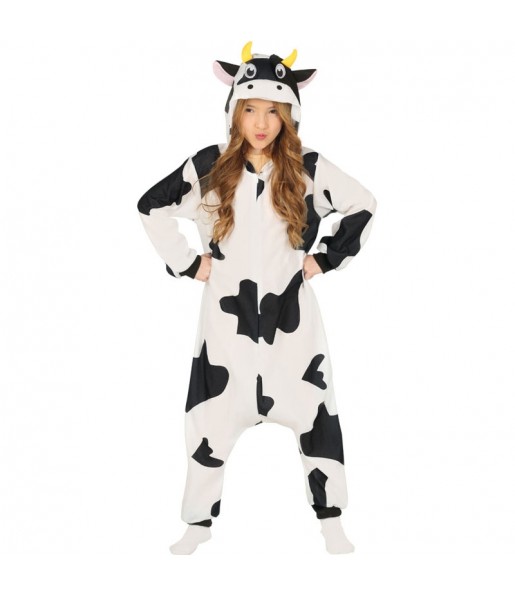 Déguisement Vache Kigurumi fille