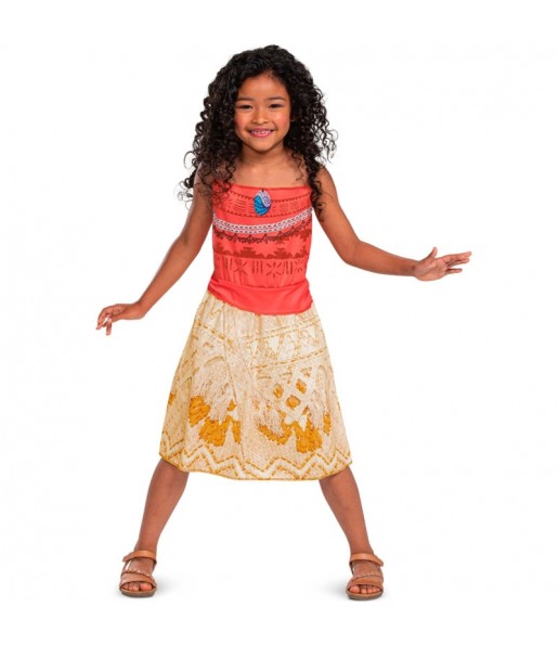 Deguisement Vaiana classic Disney fille pour enfant en ligne