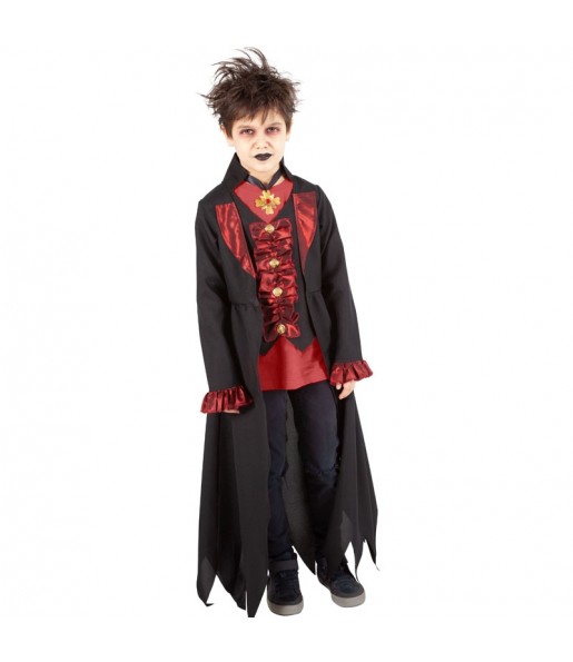 Costume Vampire avec son garçon
