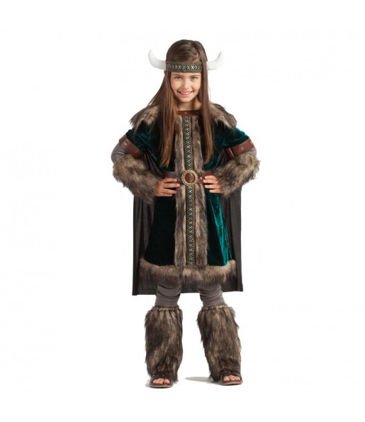 Déguisement Viking Nordique pour fille