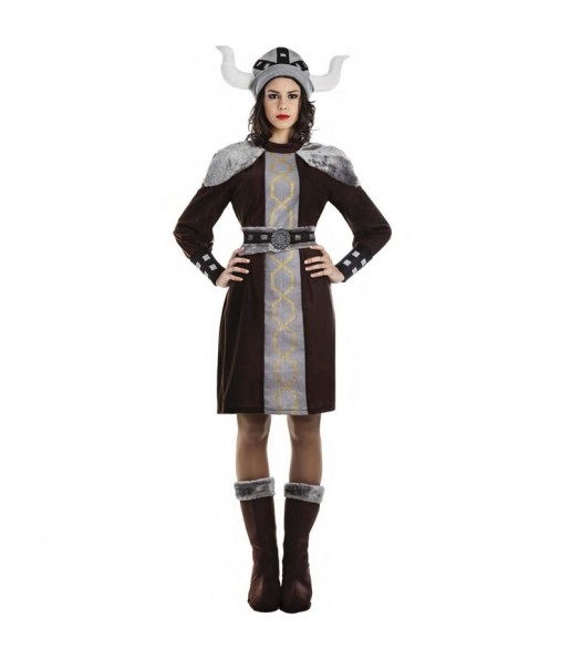 Déguisement Viking sauvage femme