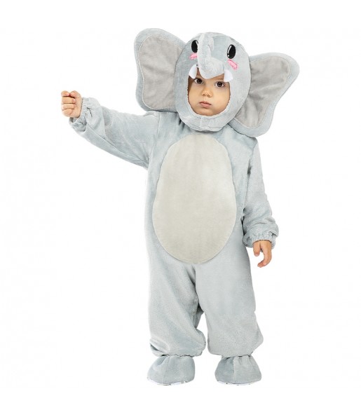 Costume Eléphant sauvage bébé