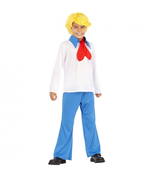 Costume Fred Jones de Scooby-Doo garçon