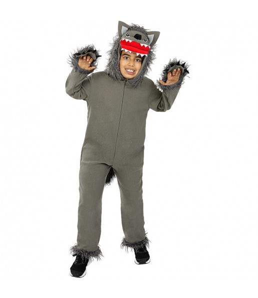 Costume pour garçons et filles de Loup de la forêt