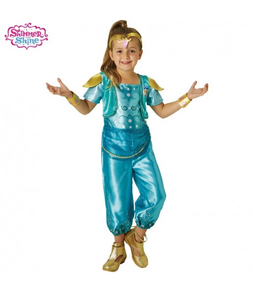 Déguisement Shimmer and Shine Turquoise pour fille