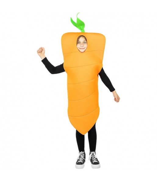 Costume pour garçons et filles de Carotte