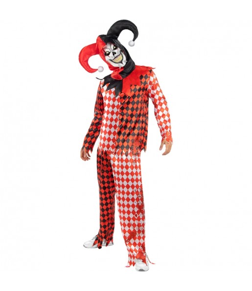 Costume Bouffon terrifiant homme