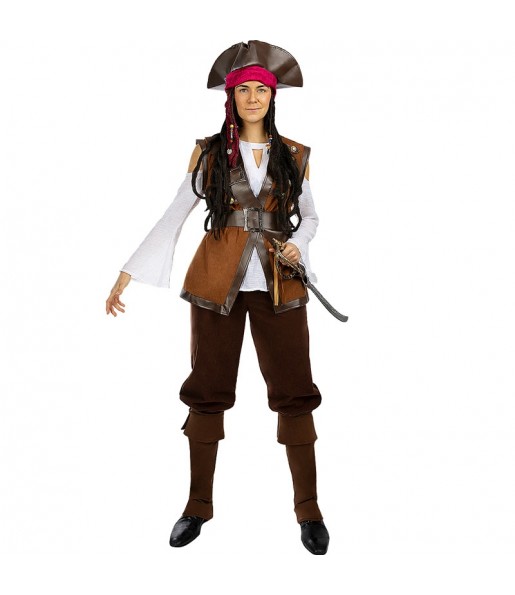 Déguisement Pirate Swordman femme