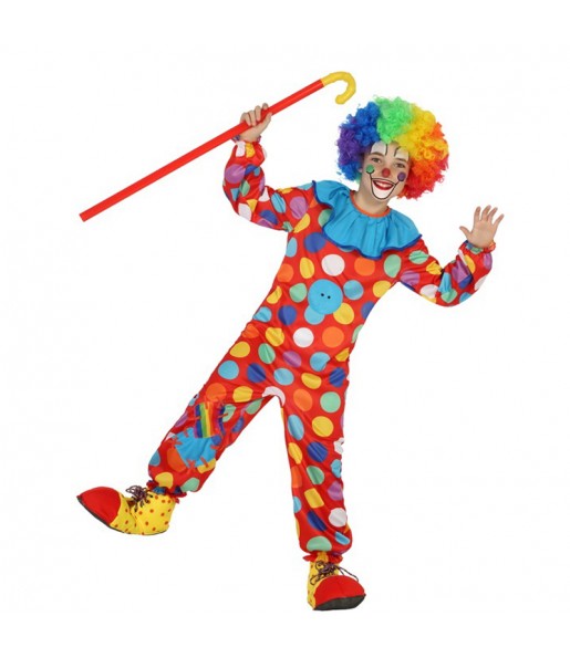 Déguisement Clown Multicolore garçon