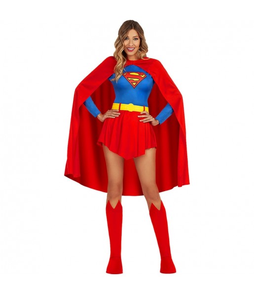 Déguisement Superman Deluxe femme