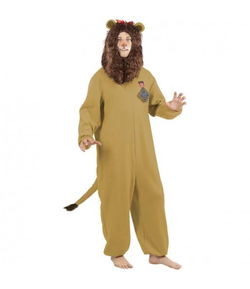 Costume pour homme Lion poltron du conte Le Magicien d'Oz
