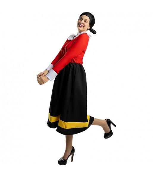 Déguisement Olive de Popeye femme