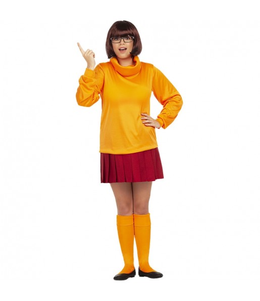 Déguisement Velma Dinkley de Scooby-Doo. femme 