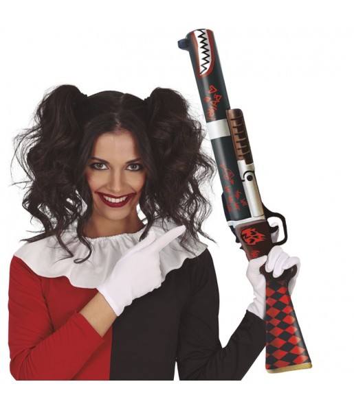Fusil de chasse Harley Quinn pour compléter vos costumes térrifiants