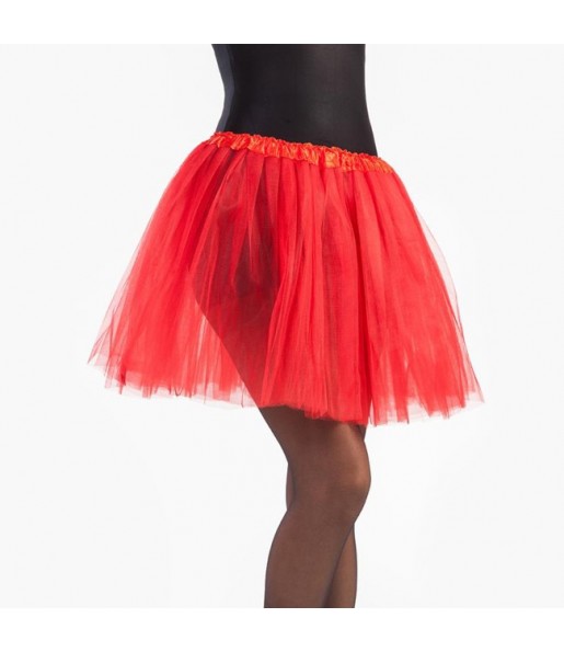 Jupe tutu Rouge femme