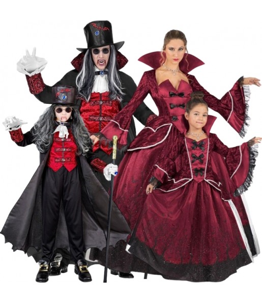 Déguisements Comtes vampires pour groupe