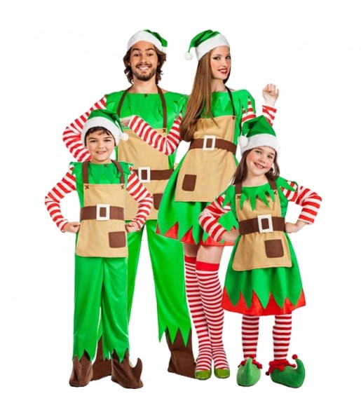 Groupe Elfes Père Noël