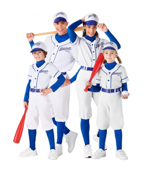 Costumes Joueurs de baseball pour groupes et familles