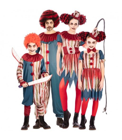 Groupe Clowns Cirque de la terreur