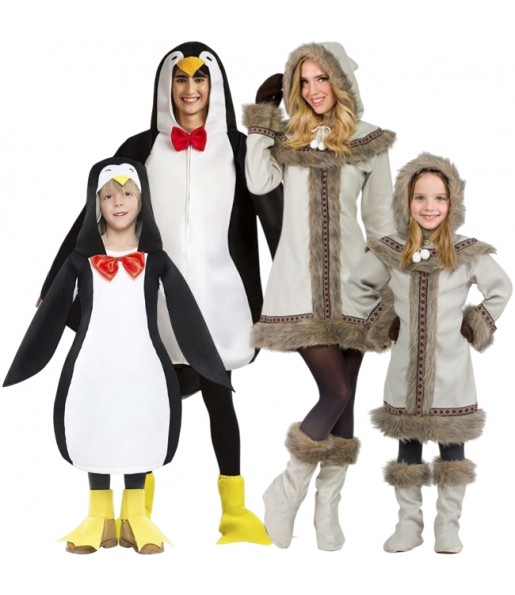 Déguisements Pingouins et Esquimaux pour groupe