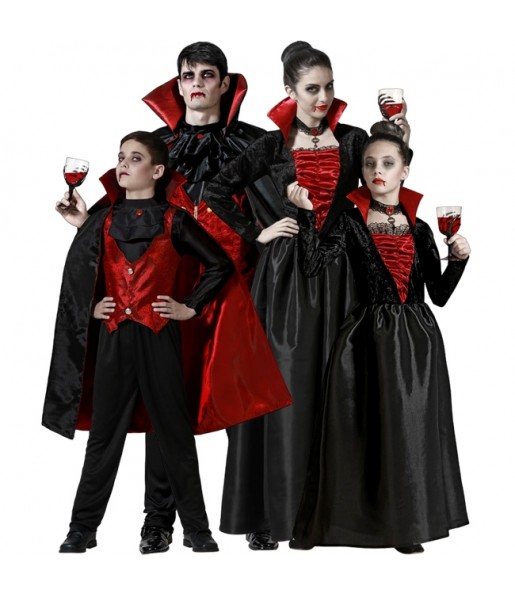 Déguisements Vampires ténébreux pour groupe