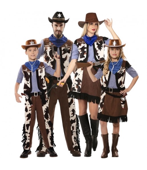 Déguisements Cowboys du Far West pour groupe