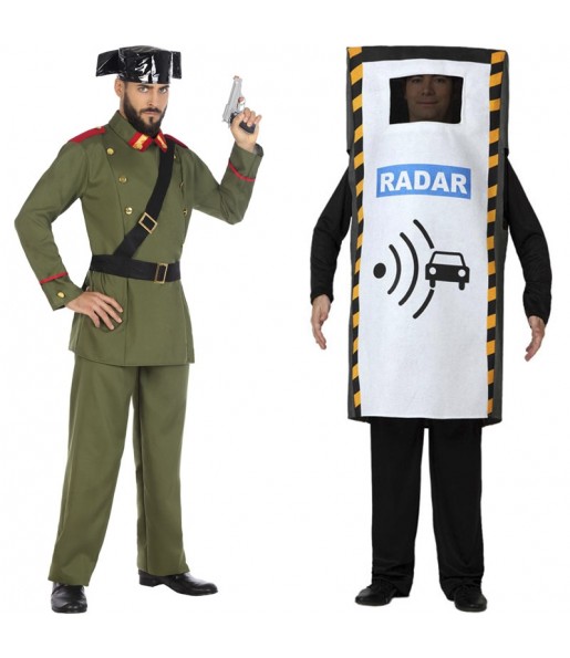Costumes Ticket de circulation pour se déguiser à duo