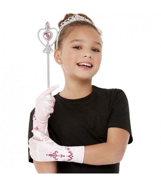 Kit d'accessoires pour princesse rose pour compléter vos costumes