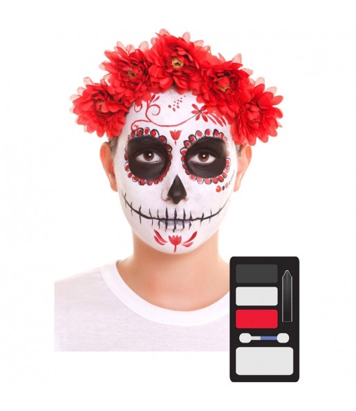 Kit Maquillage de Catrina Halloween