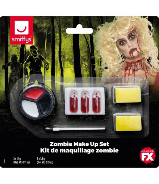 Kit de maquillage pour zombie vivant pour compléter vos costumes térrifiants