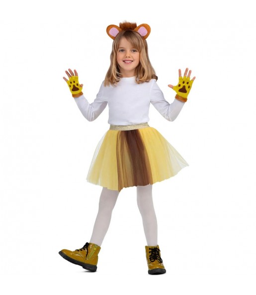 Kit de déguisement de lion pour fille pour compléter vos costumes