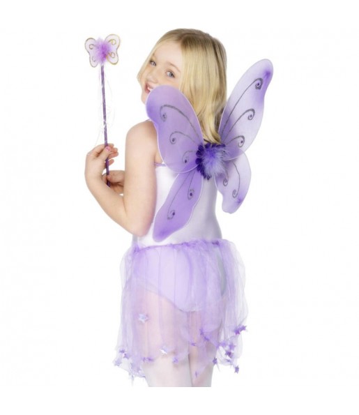 Kit d\'accessoires papillon rose pour compléter vos costumes