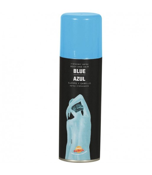 Spray Maquillage corps Bleu Iridescent