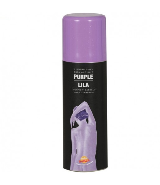 Spray Maquillage corps Violet Iridescent