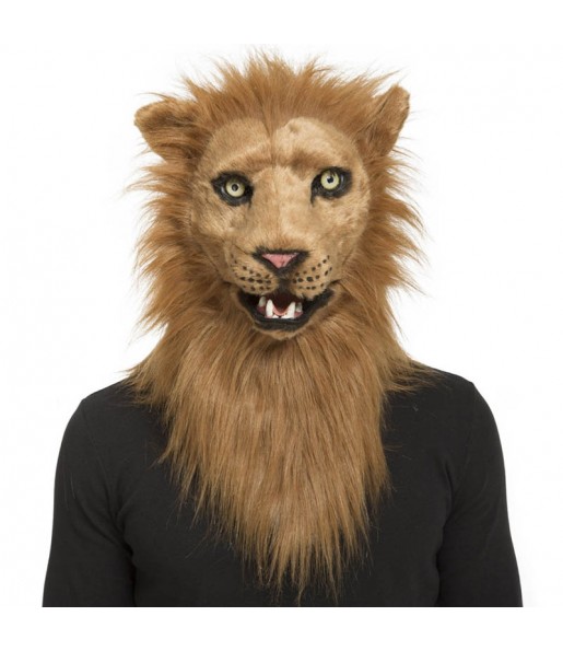 Masque Lion avec bouche articulée