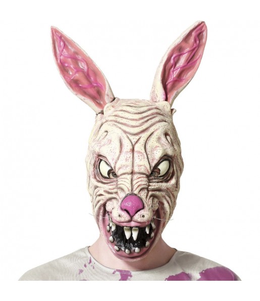 Masque de lapin zombie