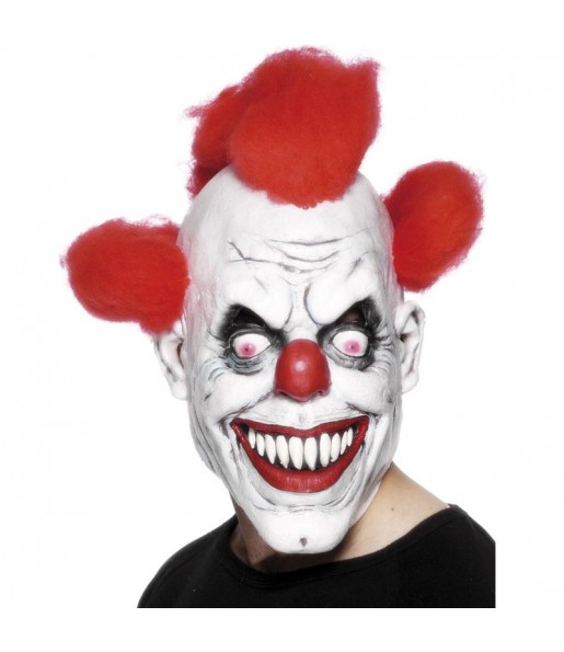 Masque de clown possédé pour compléter vos costumes térrifiants