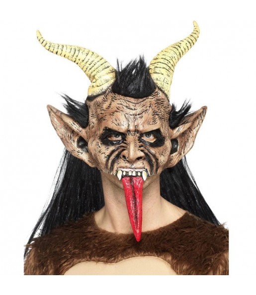 Masque de démon Krampus pour compléter vos costumes térrifiants