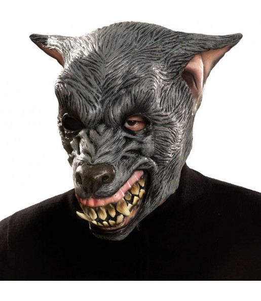 Masque loup-garou en latex pour compléter vos costumes