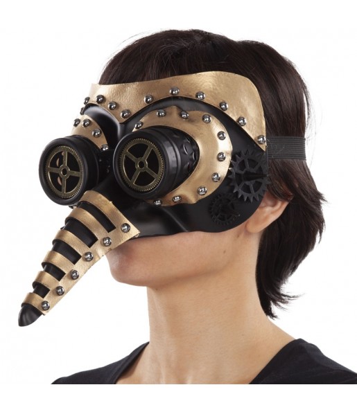 Masque Steampunk avec nez